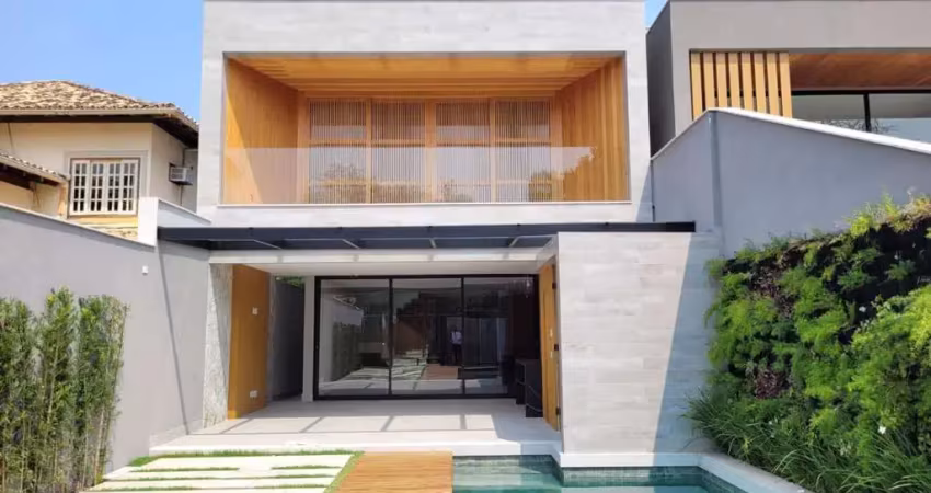 Casa em condomínio para venda em rio de janeiro, barra da tijuca, 4 dormitórios, 4 suítes, 6 banheiros, 2 vagas