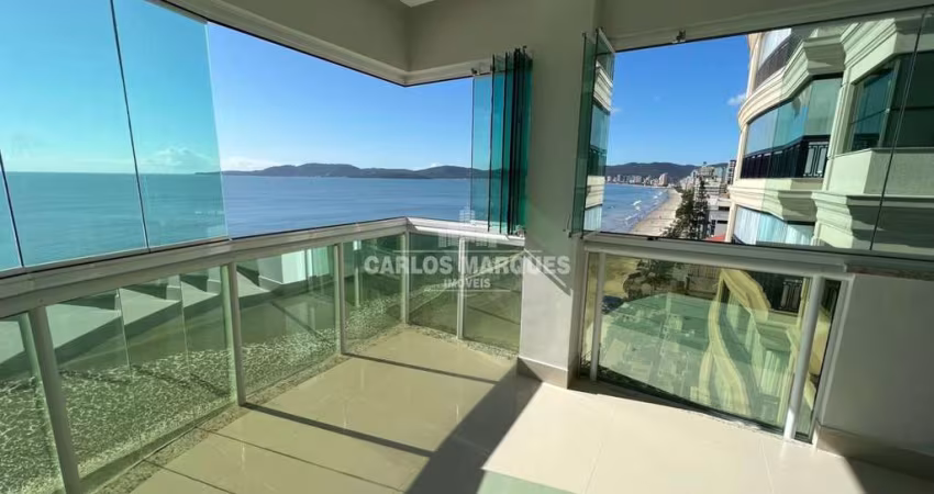 04 suÍtes apartamento frente mar!, Meia Praia, Itapema - SC