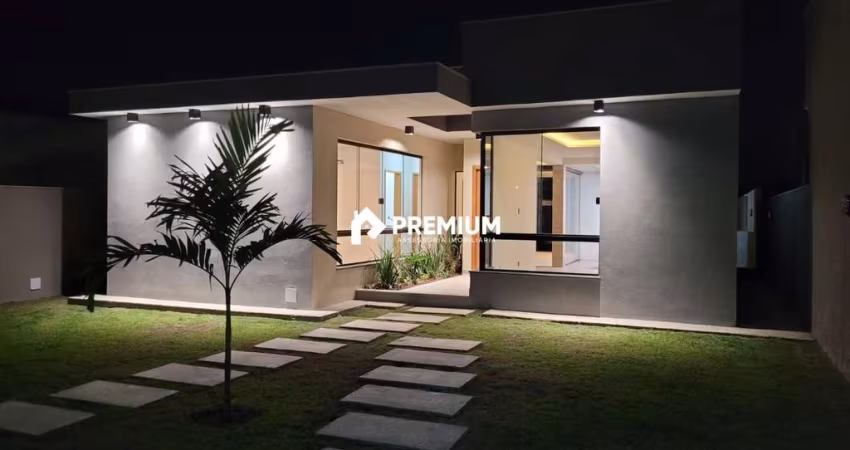 (VENDA) ARQUITETURA MODERNA, 3 QUARTOS, 1 SUÍTE, ÁREA GOURMET, GARAGEM