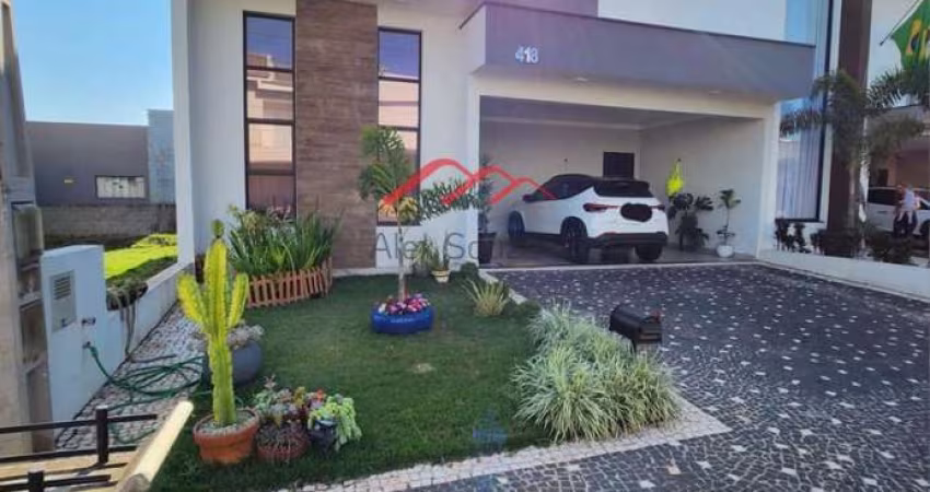 Casa em Condomínio para Venda em Sumaré, Residencial Real Parque Sumaré, 3 dormitórios, 3 suítes, 4 banheiros, 4 vagas