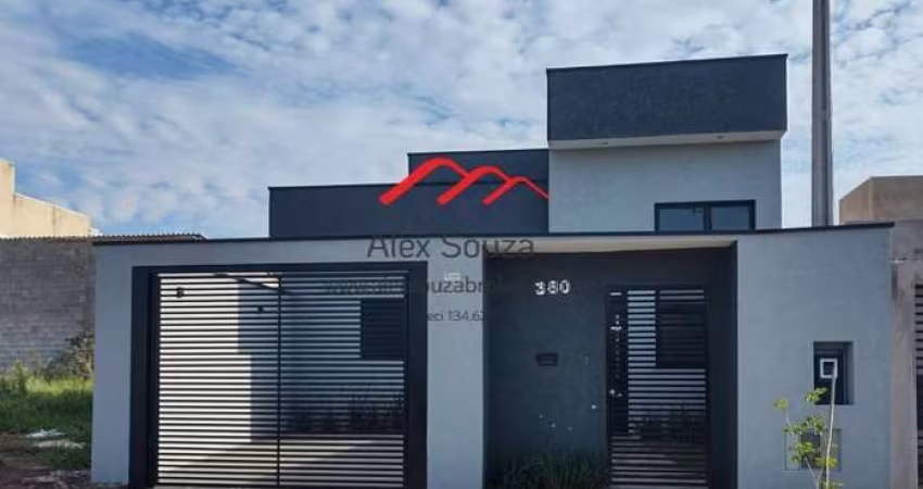 Casa para Venda em Hortolândia, BellaVille, 3 dormitórios, 1 suíte, 2 banheiros, 2 vagas