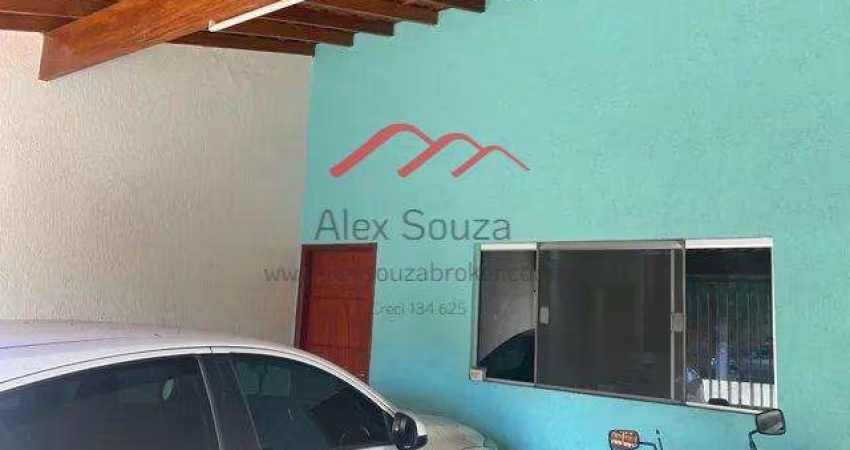 Casa para Venda em Hortolândia, Parque Orestes Ôngaro, 2 dormitórios, 1 suíte, 1 banheiro, 2 vagas