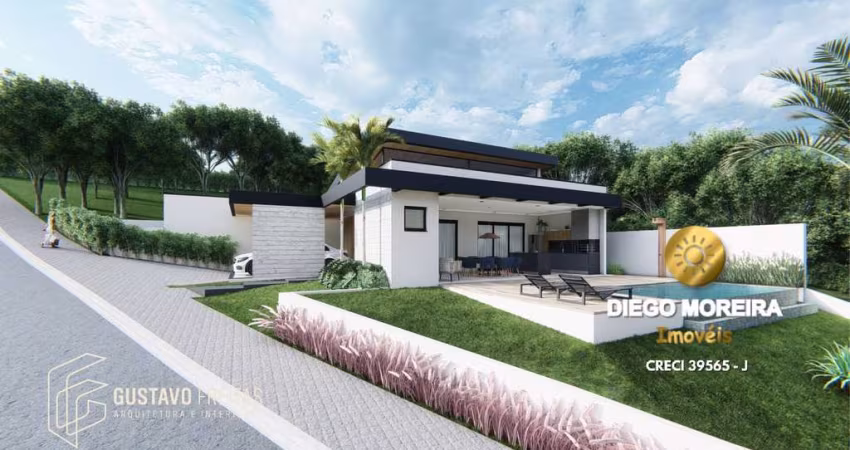 Casa térrea à venda em Atibaia no condomínio Greenfield