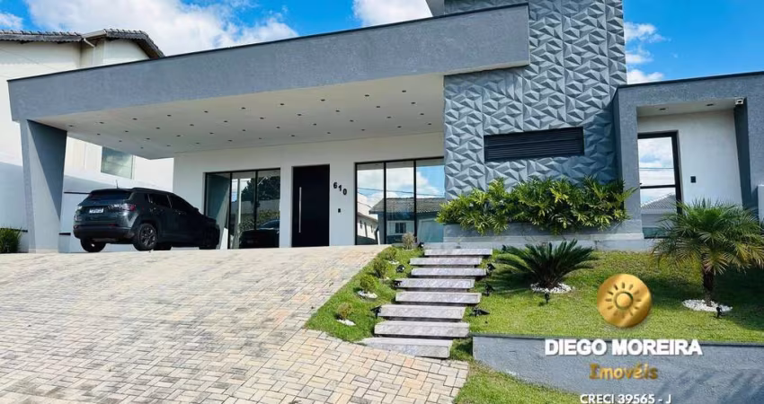 EXCLUSIVIDADE DIEGO MOREIRA – CASA DE ALTO PADRÃO EM CONDOMÍNIO FECHADO!