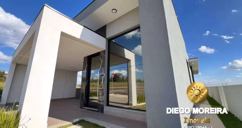 Casa térrea de alto padrão no condomínio elementum!