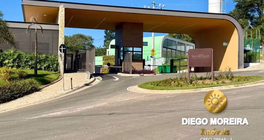 Terreno em condomínio fechado – 405m² com projeto moderno em 3d