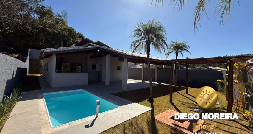 Casa nova com excelente acabamento e lazer completo