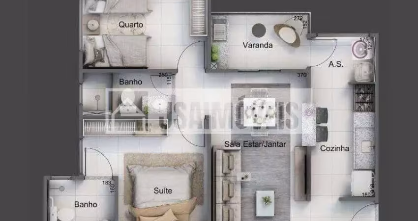 Apartamento para venda em ribeirão preto / sp no bairro residencial parque dos servidores