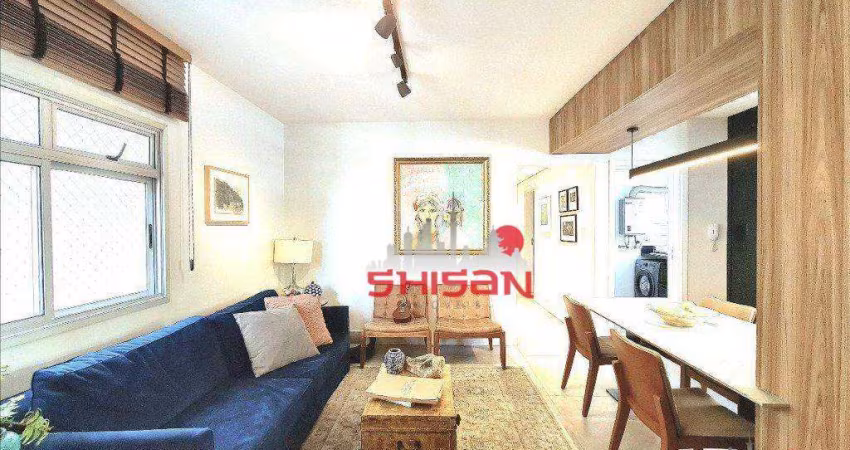 Apartamento com 2 dormitórios à venda, 80 m² por R$ 1.380.000,00 - Jardim Paulista - São Paulo/SP