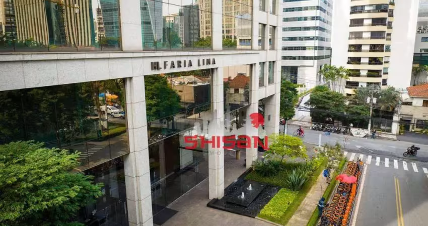 Andar corporativo para alugar, 225 m² por r$ 86.476/mês - itaim bibi - são paulo/sp