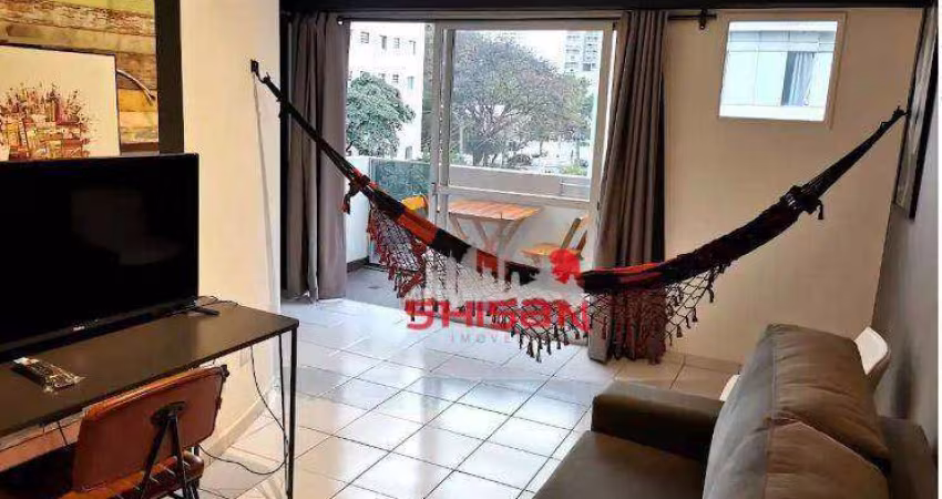 Apartamento com 1 dormitório à venda, 48 m² por R$ 499.000,00 - Pinheiros - São Paulo/SP