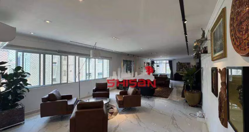 Apartamento com 3 dormitórios à venda, 300 m² por r$ 3.300.000 - bela vista - são paulo/sp