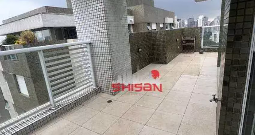 Penthouse com 2 dormitórios para alugar, 145 m² por R$ 10.403/mês - Jardim da Glória - São Paulo/SP