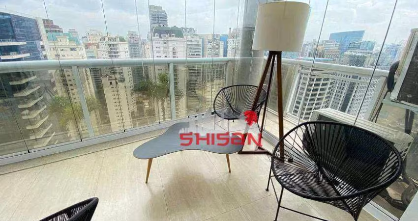 Apartamento com 1 dormitório, 80 m² - venda por R$ 2.650.000,00 ou aluguel por R$ 13.350,00/mês - Vila Olímpia - São Paulo/SP