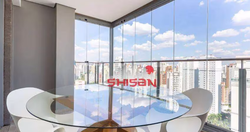 Apartamento com 1 dormitório para alugar, 97 m² por R$ 16.250/mês - Vila Nova Conceição - São Paulo/SP