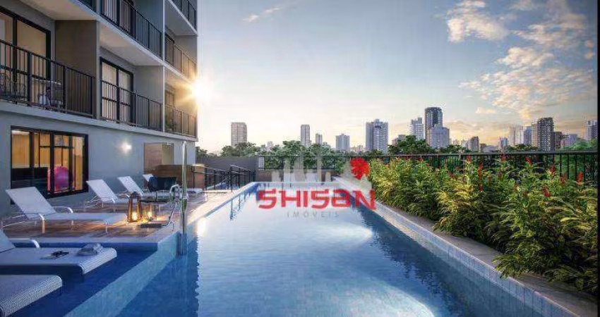 Apartamento com 2 dormitórios à venda, 40 m² por R$ 525.000,00 - Barra Funda - São Paulo/SP