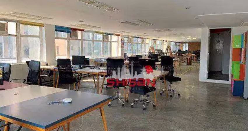 Vende-se meia laje comercial (reformada e alugada) na faria lima