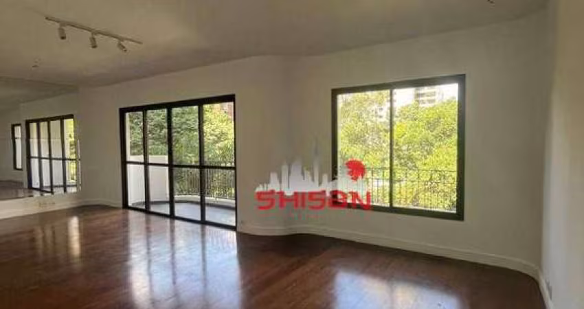 Apartamento com 4 dormitórios para alugar, 143 m² por R$ 15.940/mês - Moema - São Paulo/SP