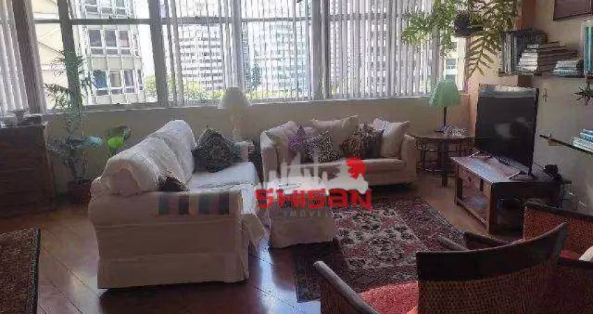 Apartamento com 3 dormitórios para alugar, 175 m² por R$ 17.000/mês - Jardim Paulistano - São Paulo/SP