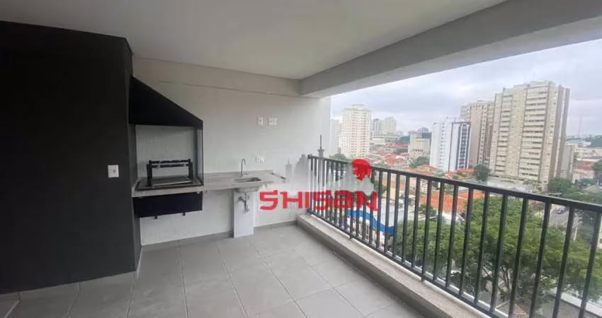 Novo no contra piso 	apartamento em vila clementino com 147m² varanda gourmet!