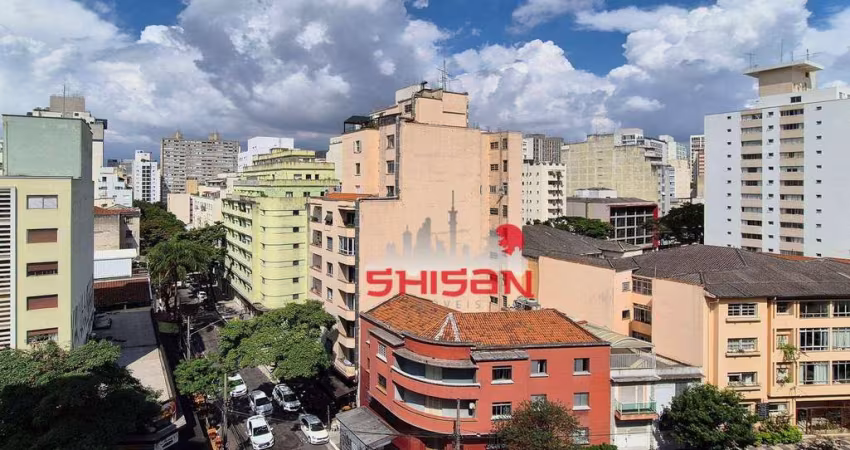 Apartamento com 1 dormitório à venda, 34 m² por R$ 370.000 - Vila Buarque - São Paulo/SP