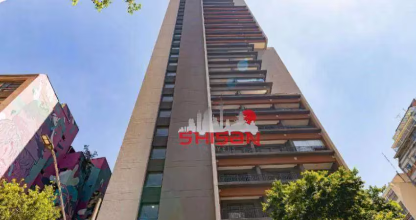 Apartamento com 1 dormitório à venda, 24 m² por r$ 371.000,00 - república - são paulo/sp