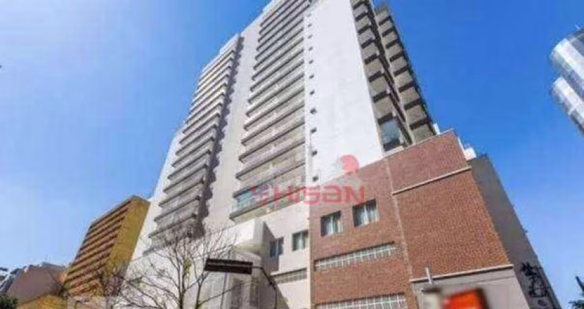 Apartamento com 1 dormitório para alugar, 48 m² por R$ 3.463,00/mês - República - São Paulo/SP