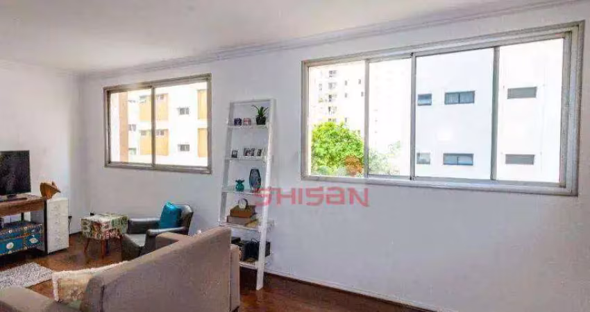 Apartamento com 3 dormitórios à venda, 103 m² por r$ 1.250.000 - moema - são paulo/sp