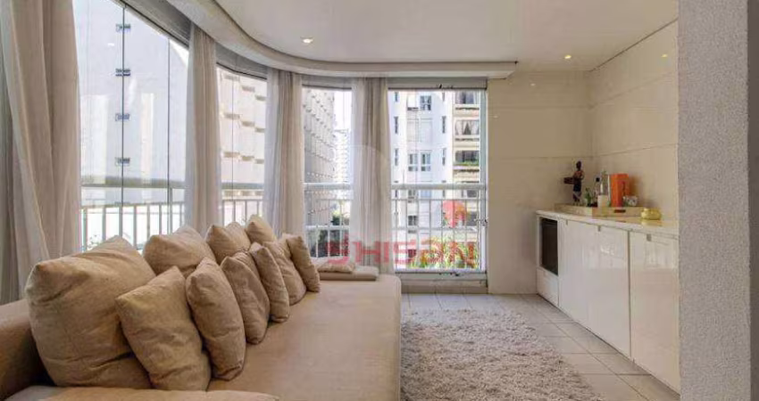 Apartamento com 2 dormitórios à venda, 90 m² por R$ 1.640.000,00 - Cerqueira César - São Paulo/SP