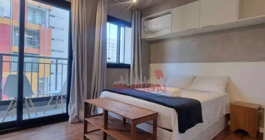 Studio em moema 26m² perto da estação eucaliptos ao lado do shopping ibirapuera