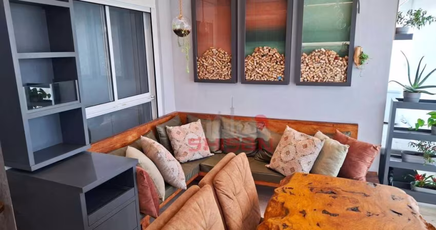 Apartamento com 3 dormitórios para alugar, 95 m²  2 suites, 2 vagas Vila Clementino - São Paulo/SP