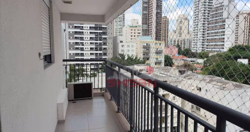 Apartamento com 2 dormitórios para alugar, 47 m² por R$ 4.600,74/mês - Pompeia - São Paulo/SP
