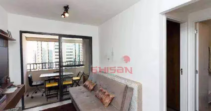 Apartamento em andar alto com 31m² próximo do metro eucaliptos e moema