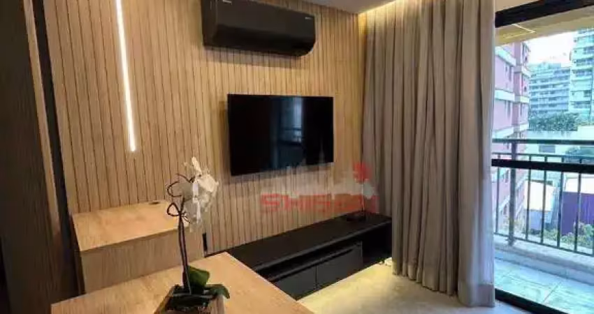 Apartamento com 1 dormitório para alugar, 33 m²  bela vista