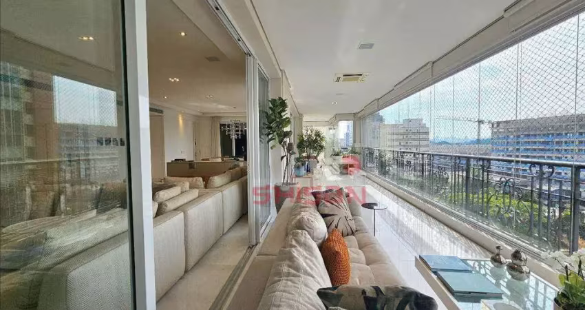 Apartamento com 4 dormitórios à venda, 400 m² por r$ 10.800.000 - moema - são paulo/sp