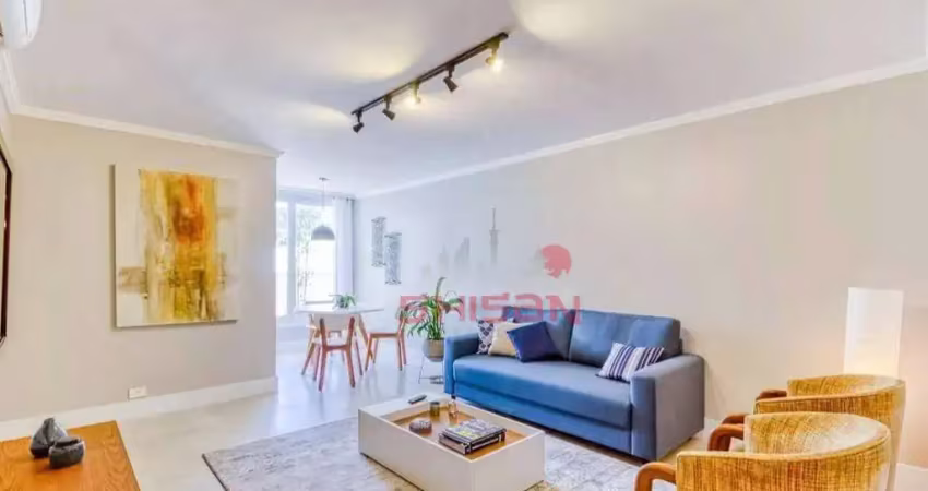 Apartamento mobiliado com 2 dormitórios para alugar, 52 m² moema