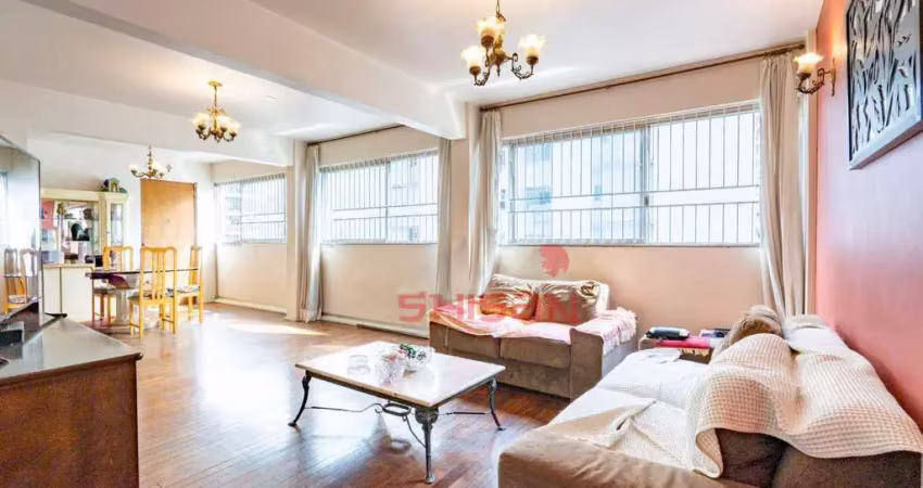 Apartamento tipo para venda em paraíso com 4 quartos, sendo 1 suíte, 145m²