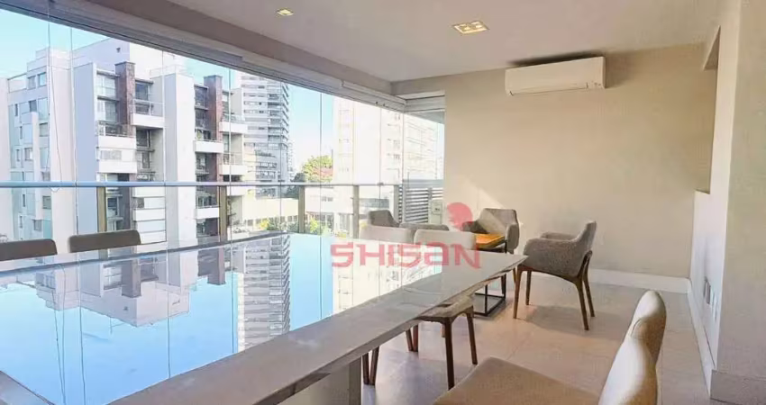 Apartamento com 3 dormitórios para alugar, 150 m² por r$ 20.586,00/mês - vila madalena - são paulo/sp