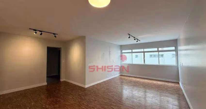 Apartamento com 3 dormitórios à venda, 120 m² por r$ 1.720.000 - moema - são paulo/sp