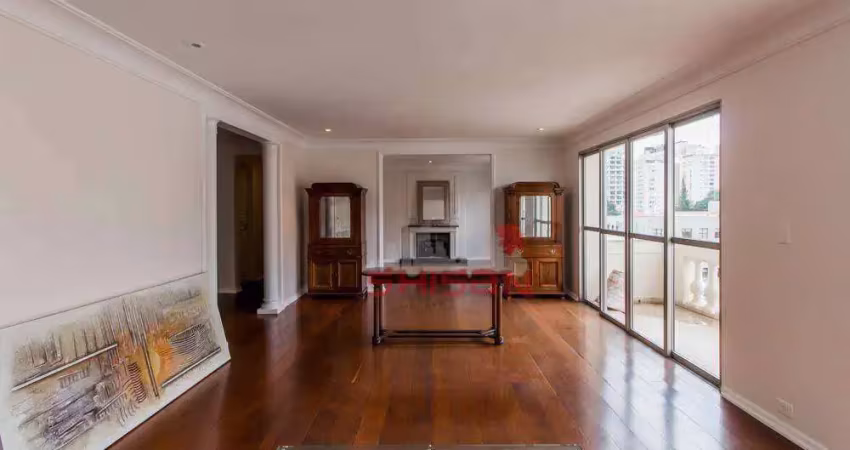Apartamento com 4 dormitórios, 264 m² - venda por r$ 4.180.000,00 ou aluguel por r$ 19.583,42/mês - cerqueira césar - são paulo/sp
