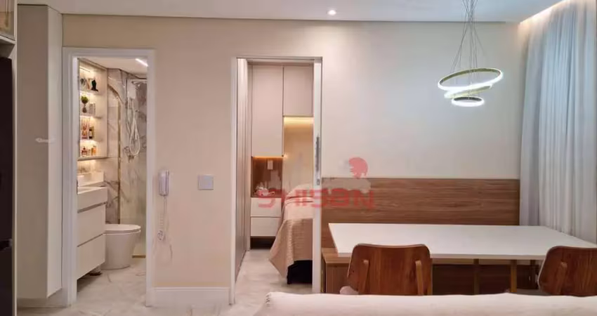 Apartamento com 1 dormitório à venda, 34 m² por r$ 380.000,00 - lapa de baixo - são paulo/sp