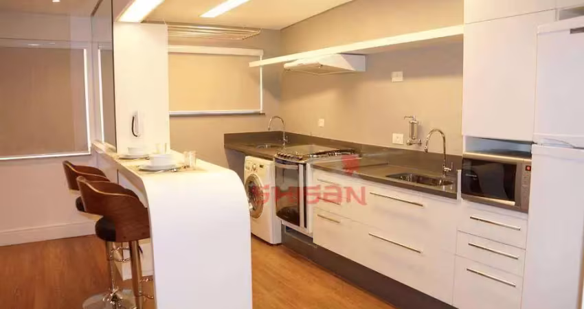 Apartamento com 1 dormitório para alugar, 45 m² por r$ 4.170,00/mês - paraíso - são paulo/sp