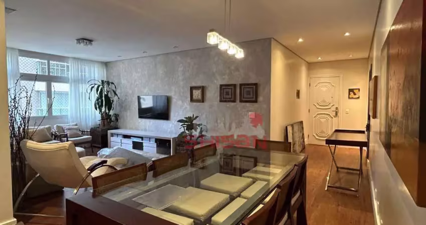 Apartamento com 3 dormitórios para alugar, 142 m² por r$ 15.170/mês - jardim paulista - são paulo/sp