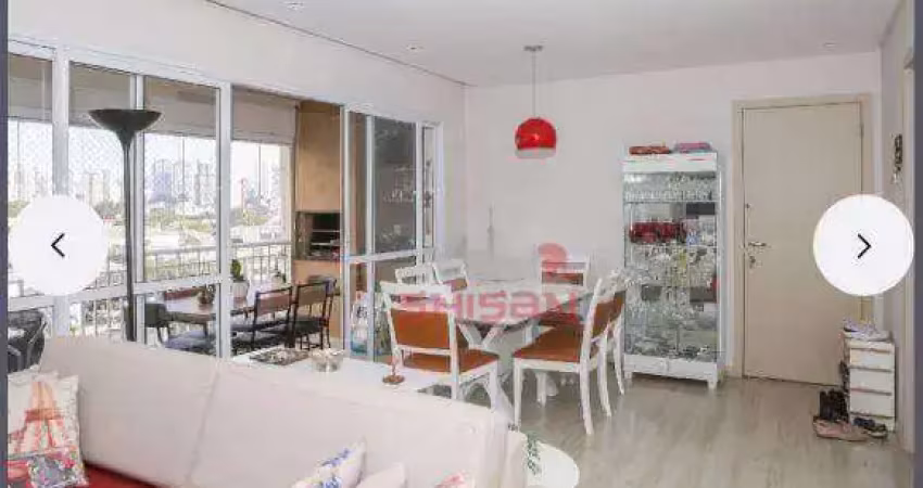 Apartamento com 3 dormitórios para alugar, 100 m² por r$ 7.470,00/mês - água branca - são paulo/sp