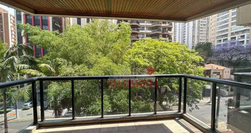 Apartamento com 4 dormitórios para alugar, 142 m² por r$ 11.572/mês - paraíso - são paulo/sp