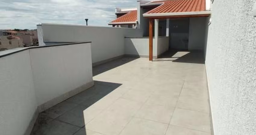 Cobertura sem condomínio na Vila Helena em Santo André com 2 dormitórios sendo 1 suíte e 2 vagas