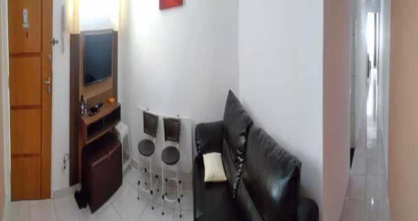 Apartamento no Condomínio Edifício Bourget na Vila Buarque com 40m² 1 dormitório 1 banheiro