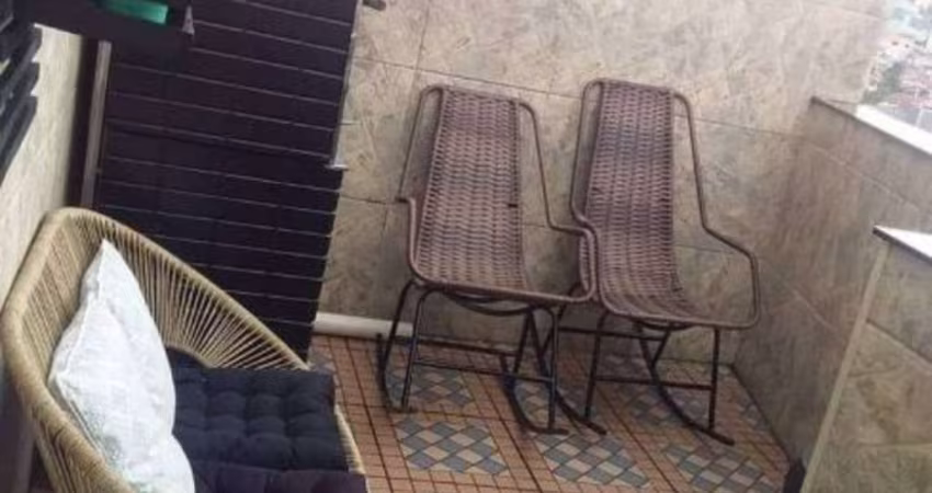 Cobertura á venda 104m² 2 dormitórios sendo 1 suíte com vaga de garagem em Vila Pires - Santo André