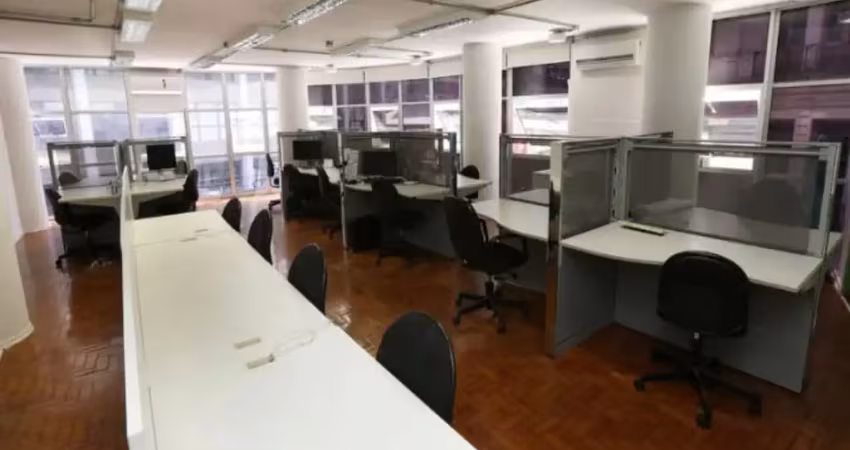 Sala comercial para locação. - edifício triângulo, são paulo - mobiliado