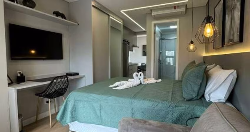 Studio no Condomínio Nik Perdizes na Barra Funda com 26m² 1  dormitório 1 banheiro